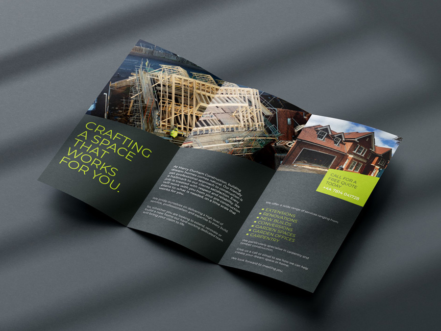 modern brochure design ireland