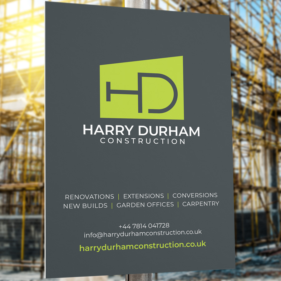 construction sign design